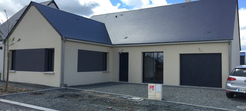 Maison de plain pied 90 m² 