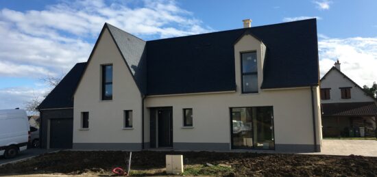 Maison à étage tradi-moderne 170 m² à Fondettes