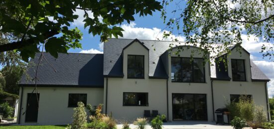 Maison tradi-moderne 160 m² à Saint-Genouph