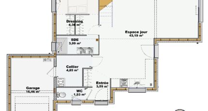 Canopée 120 GI Nord  - Constructions Idéale Demeure