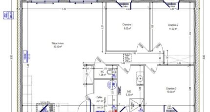 ESSENTIELLE PLAIN PIED 3 CHAMBRES  - Constructions Idéale Demeure