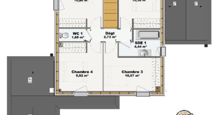 Canopée 120 GI Nord  - Constructions Idéale Demeure