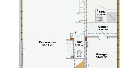 Naturelle 97 GI Nord  - Constructions Idéale Demeure