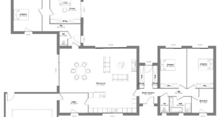Parçay-Meslay Maison neuve -  Constructions Idéale Demeure