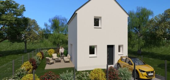 Maison neuve à Mettray, Centre-Val de Loire