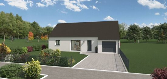 Maison neuve à Descartes, Centre-Val de Loire