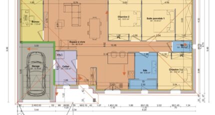 Joué-lès-Tours Maison neuve -  Constructions Idéale Demeure