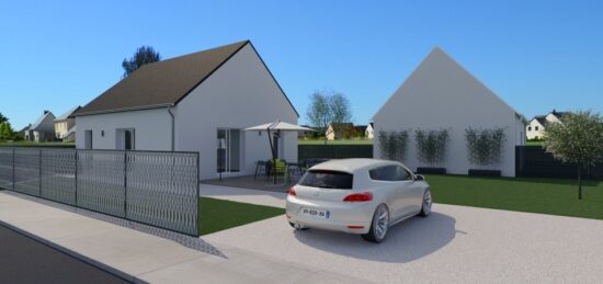Maison neuve à Amboise, Centre-Val de Loire