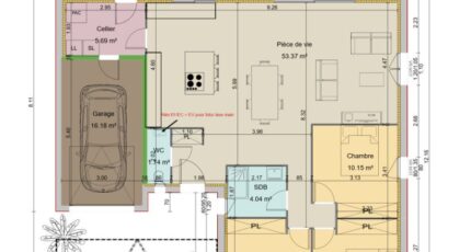 Artannes-sur-Indre Maison neuve -  Constructions Idéale Demeure