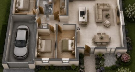Druye Maison neuve -  Constructions Idéale Demeure