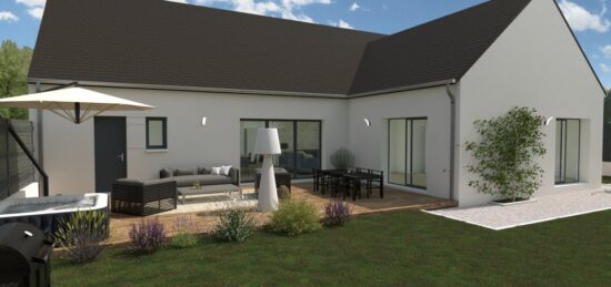 Maison neuve à Beaumont-la-Ronce, Centre-Val de Loire