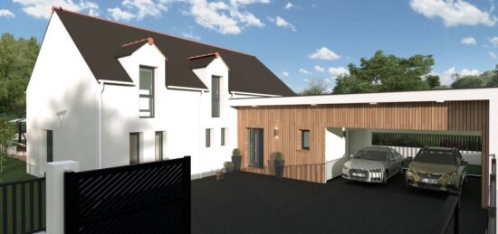 Maison neuve à Beaumont-la-Ronce, Centre-Val de Loire