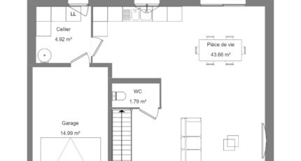 Langeais Maison neuve -  Constructions Idéale Demeure