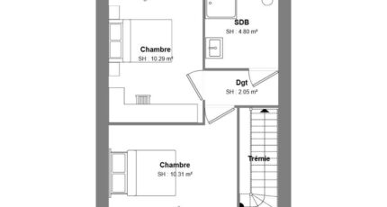 Saint-Paterne-Racan Maison neuve -  Constructions Idéale Demeure