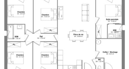 Montbazon Maison neuve -  Constructions Idéale Demeure