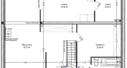 Saint-Paterne-Racan Maison neuve -  Constructions Idéale Demeure