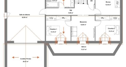 Montbazon Maison neuve -  Constructions Idéale Demeure