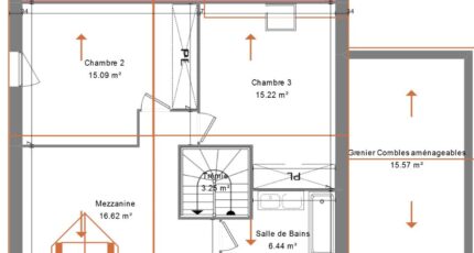 Saint-Paterne-Racan Maison neuve -  Constructions Idéale Demeure