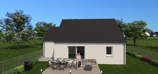 Maison neuve à Nouzilly, Centre-Val de Loire