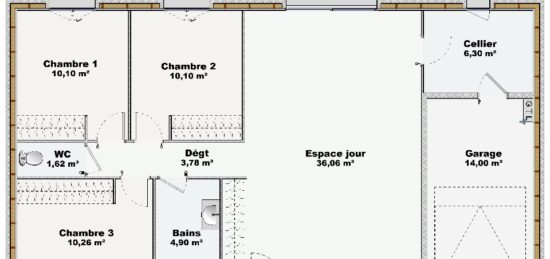 Maison neuve à , Indre-et-Loire